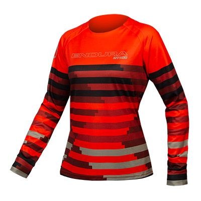 ENDURA MT500 SUPERCRAFT L/S T LIMITED PAPRIKA