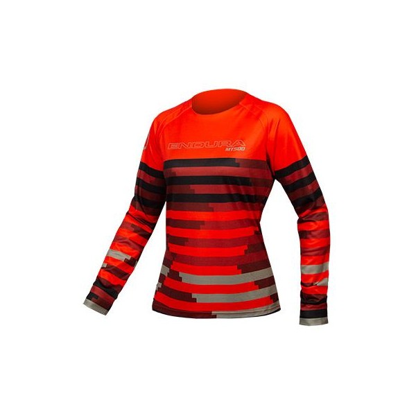 ENDURA MT500 SUPERCRAFT L/S T LIMITED PAPRIKA