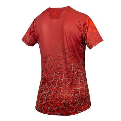 ENDURA SINGLETRACK W PRINT T LIMITED CAYENNE