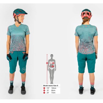 ENDURA SINGLETRACK W PRINT T LIMITED CAYENNE