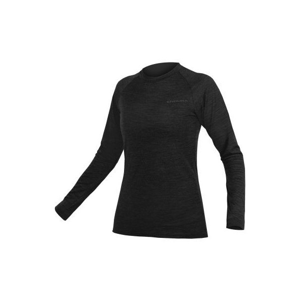 ENDURA BAABAA BLEND L/S  WMS BASE LAYER BLACK