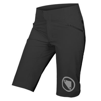 ENDURA W'S S TRACK LITE SHORT FIT BLACK