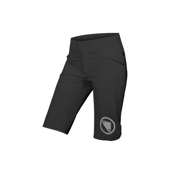 ENDURA W'S S TRACK LITE SHORT FIT BLACK