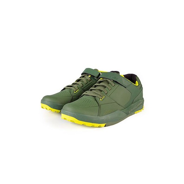 ENDURA BURNER FLAT SHOE FOREST GREEN