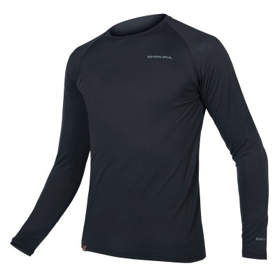 ENDURA BAABAA BLEND L/S BASE LAYER GRAY