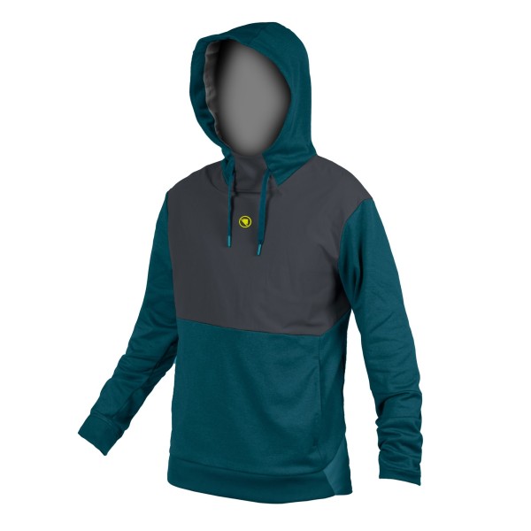 ENDURA TRAILSTER TECH HOODIE BLU/DKBLU