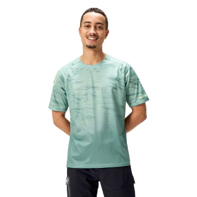 ENDURA MARBLE LTD PRINTED S/S TEE LGR