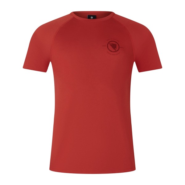 ENDURA LOOP S/S TECH ROSSO