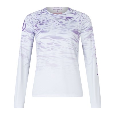 ENDURA MARBLE LTD PRINTED L/S W PURPLE