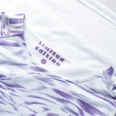 ENDURA MARBLE LTD PRINTED L/S W PURPLE