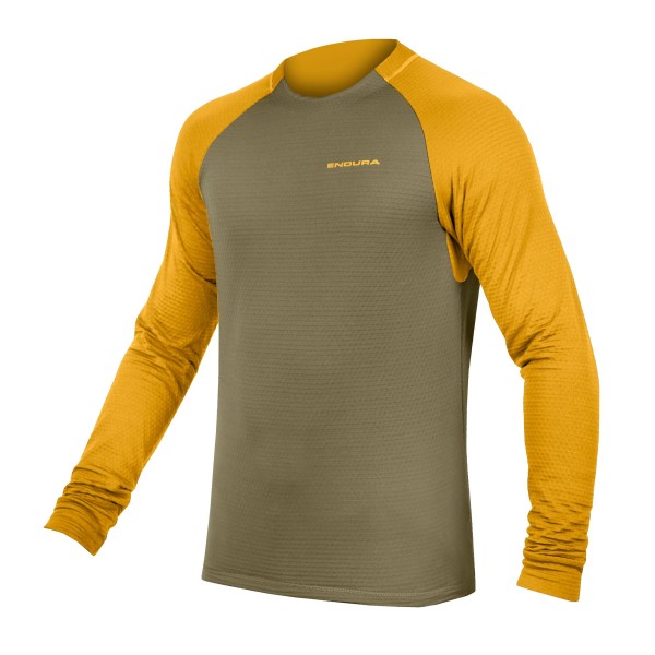 ENDURA SINGLE TRACK FLEECE GIALLO