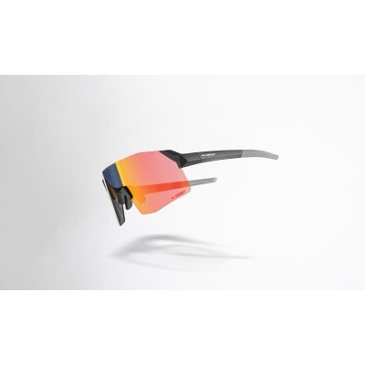 GIST OCCHIALE ROCKET MATT BLACK - LENTE RED