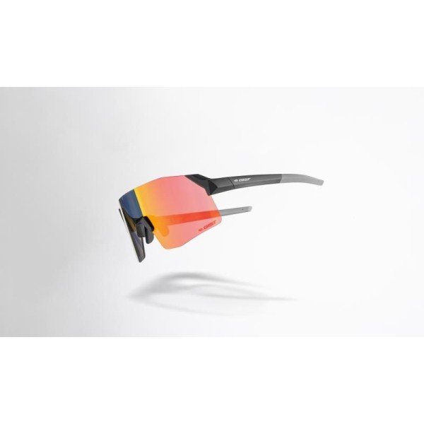 GIST OCCHIALE ROCKET MATT BLACK - LENTE RED