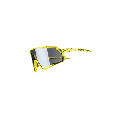 GIST OCCHIALE MASK MATT YELLOW FLUO - LENTE BLACK
