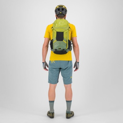 KARPOS VAL FEDERIA TEE LEMON CURRY PRINT