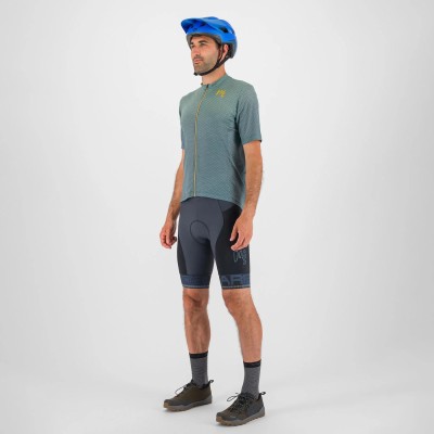 KARPOS VAL VIOLA JERSEY DARK SLATE/NORTH ATLANTIC/LEMO