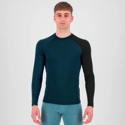 KARPOS DINAMICO MERINO 130 JERSEY LS MINDNIGHT BLACK