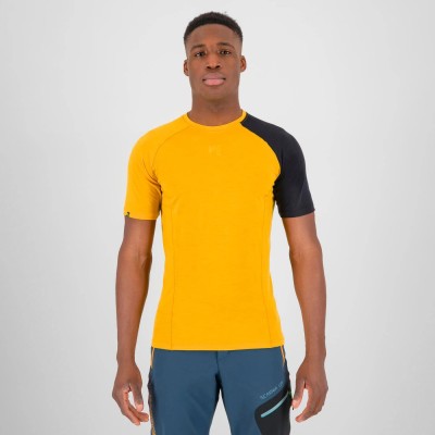 KARPOS DINAMICO MERINO 130 T-SHIRT GOLDEN BLACK