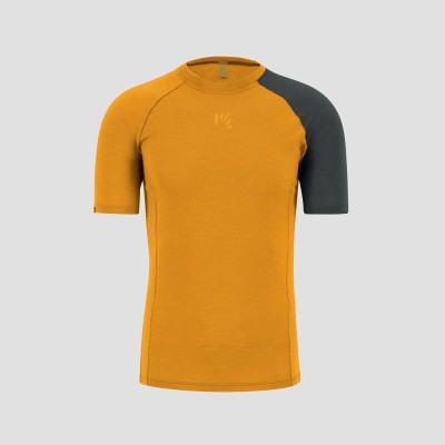 KARPOS DINAMICO MERINO 130 T-SHIRT GOLDEN BLACK