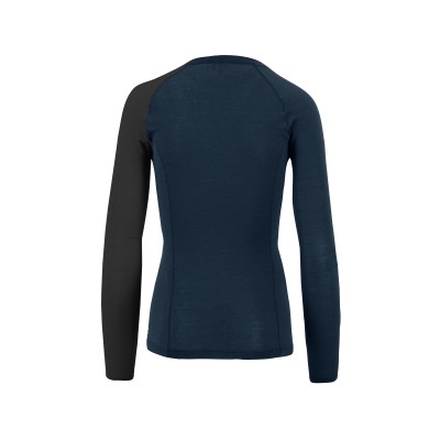 KARPOS DINAMICO MERINO 130 JERSEY LS DONNA MIDNIGHT BLACK