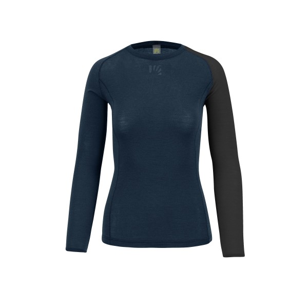 KARPOS DINAMICO MERINO 130 JERSEY LS DONNA MIDNIGHT BLACK