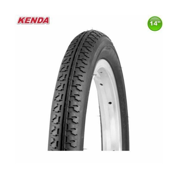 KENDA PNEUMATICO 14X1.75 SLICK NERO