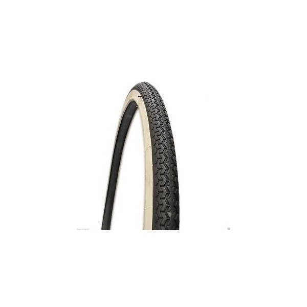 KENDA PNEUMATICO 26X1 3/8 SLICK NERO BIANCO