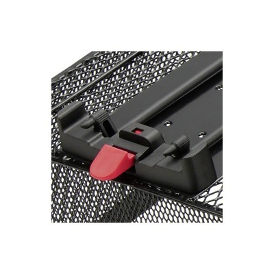 CESTO RK POST. "CITYMAX". 24L DIM.30X24.5X41. SISTEMA RACKTIME NERO