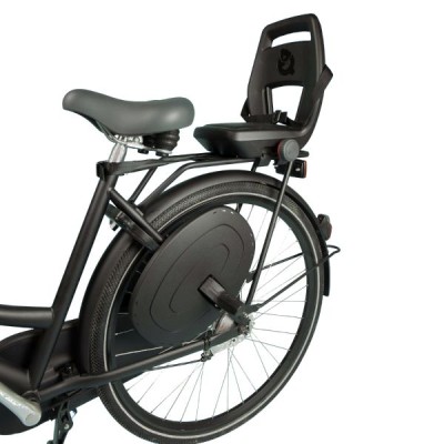 QUIBELL SEGGIOLINO POSTERIORE JUNIOR 6+ DA PORTAPACCO NERO