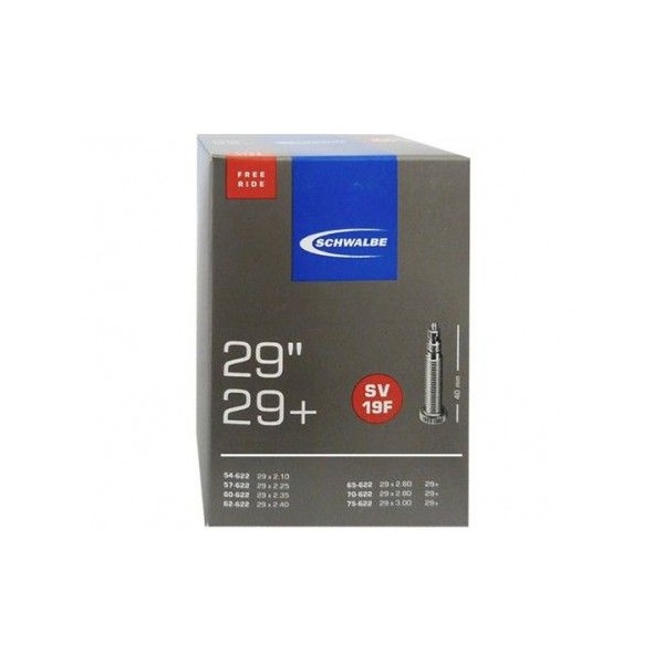 SCHWALBE CAMERA D'ARIA  SV19F  29+ /27+ VALVOLA 40MM