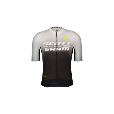 SCOTT JERSEY RC SRAM PRO SS BLACK WHITE