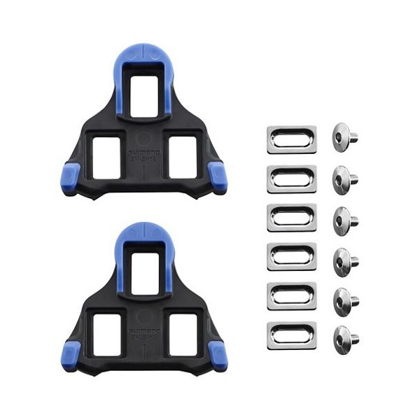TACCHETTE PEDALI SPD-SL SH12 BLU 2GRADI