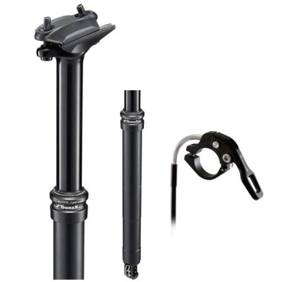 TRANZX REGGISELLA TELESCOPICO 27.2X405 110mm PASSAGGIO CAVO INTERNO