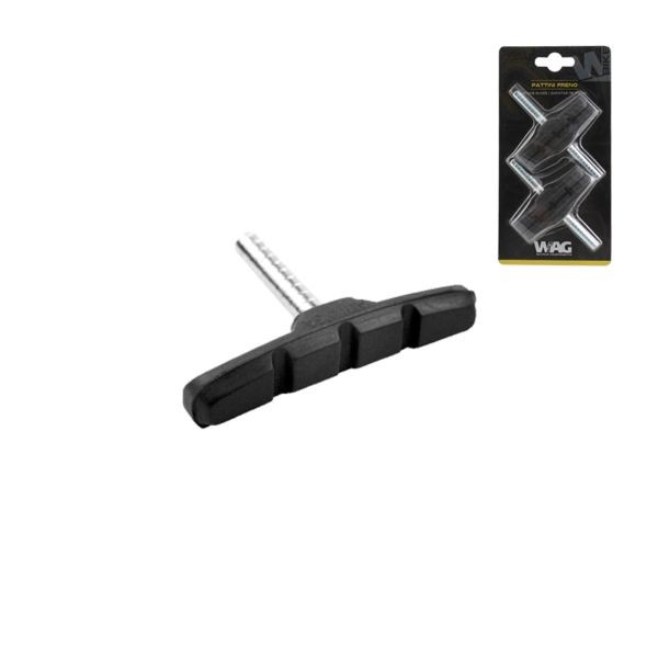 WAG PATTINO FRENO CANTILEVER 4 PEZZI DA 73MM