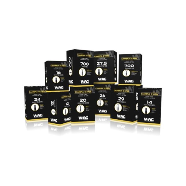 WAG CAMERA D'ARIA 27.5X1.90/2.30 VALVOLA PRESTA 48mm
