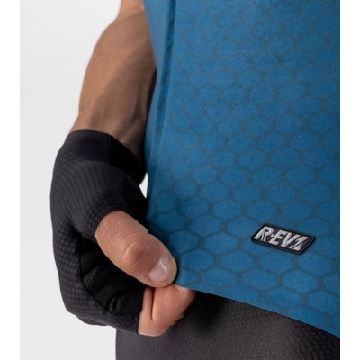 MAGLIA MC R-EV1 - VELOCITY G+ PETROLIO-TURCHESE