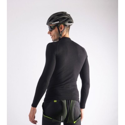 ALE SEAMLESS WOOL INTIMO MANICA LUNGA GRIGIO