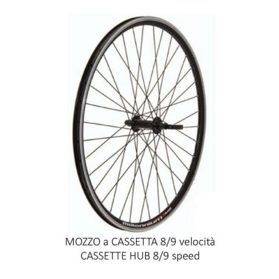 BRN RUOTA POSTERIORE KOMET CASSETTA