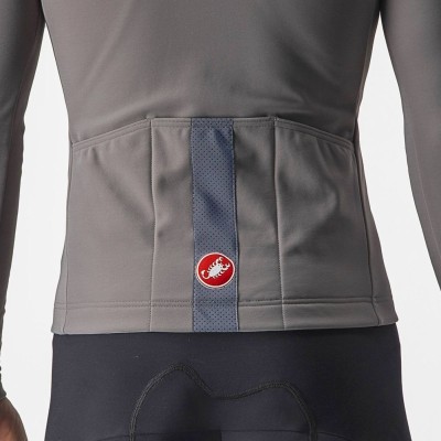 CASTELLI TUTTO NANO ROS JRSY NICKEL GRAY
