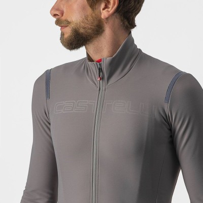 CASTELLI TUTTO NANO ROS JRSY NICKEL GRAY