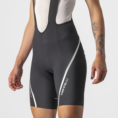 CASTELLI VELOCISSIMA 3 BIB BLACK SILVER