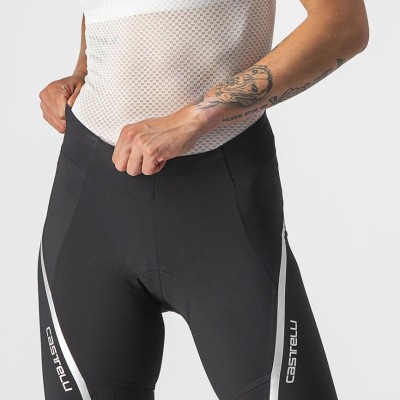 CASTELLI VELOCISSIMA 3 SHORT BLACK SILVER