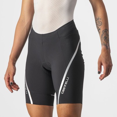 CASTELLI VELOCISSIMA 3 SHORT BLACK SILVER