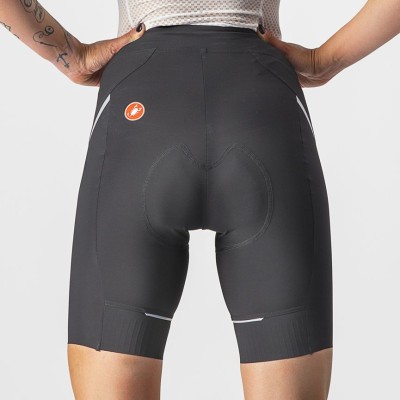 CASTELLI VELOCISSIMA 3 SHORT BLACK SILVER