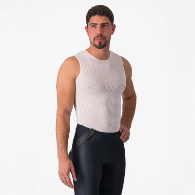 PRO MESH 2.0 SLEEVELESS WHITE