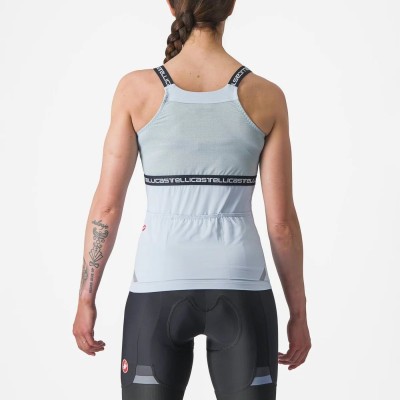 CASTELLI BAVETTE TOP WINTER SKY DARK STEEL BLUE