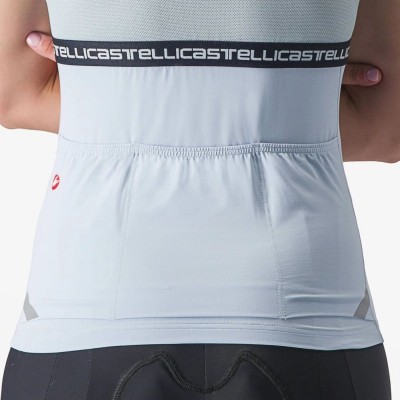 CASTELLI BAVETTE TOP WINTER SKY DARK STEEL BLUE