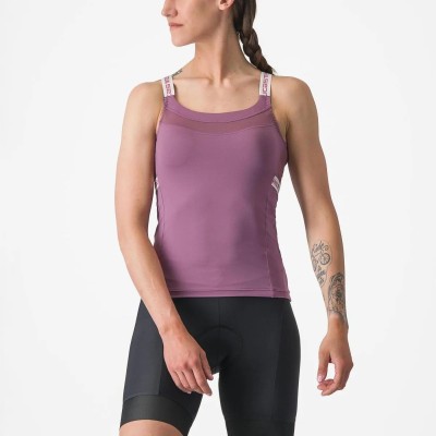 CASTELLI BAVETTE TOP DEEP BORDEAUX DEEP PURPLE
