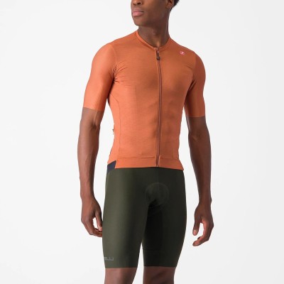 CASTELLI ESPRESSO JERSEY MOCHA DARK GREY