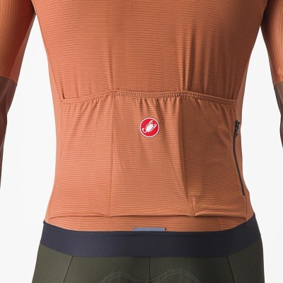 CASTELLI ESPRESSO JERSEY MOCHA DARK GREY